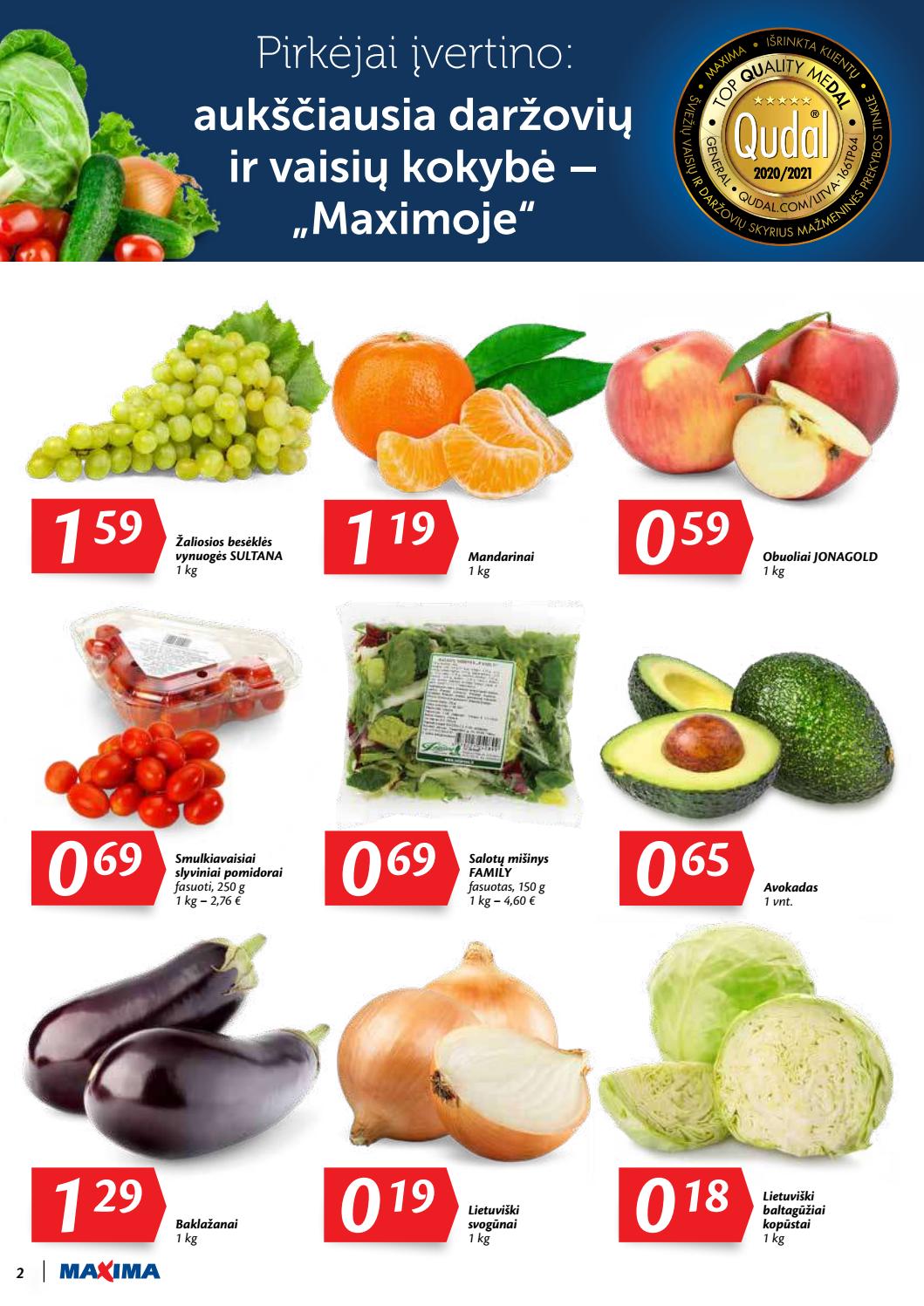 Maxima kaininis leidinys akcijos nuo 
  2020-11-03 iki 
  2020-11-09 | Leidinukas.lt puslapis 2