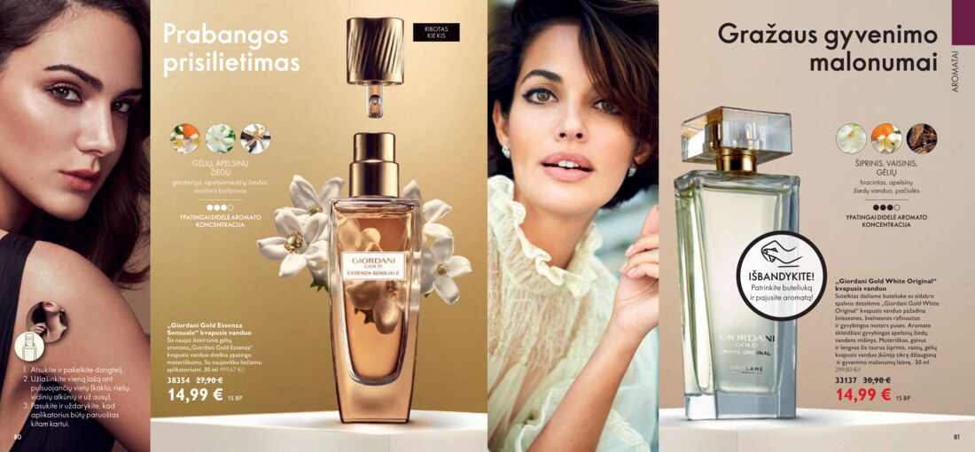 Oriflame katalogas akcijos nuo 
  2020-08-01 iki 
  2020-08-31 | Leidinukas.lt puslapis 40