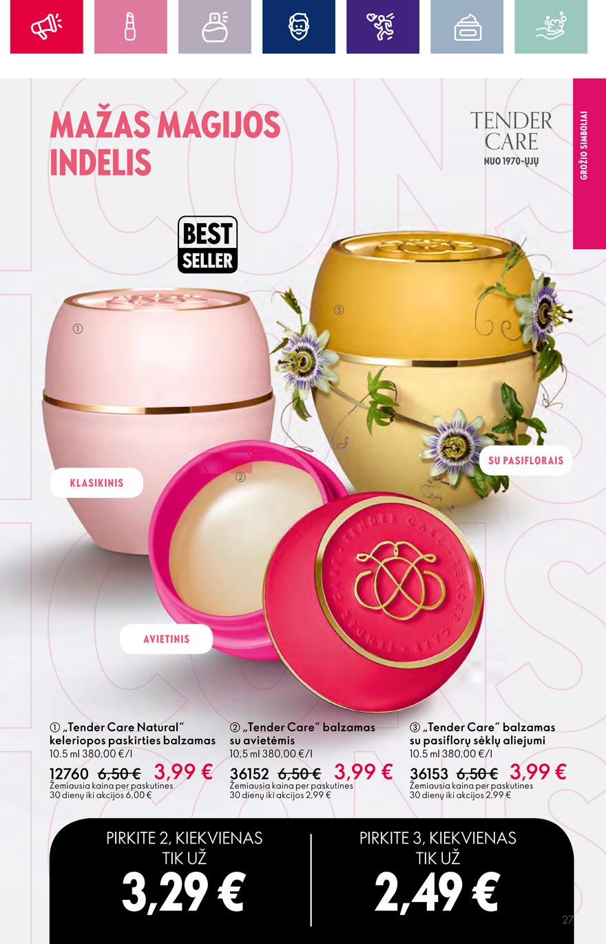 Oriflame katalogas akcijos nuo 
  2023-10-04 iki 
  2023-11-01 | Leidinukas.lt puslapis 27