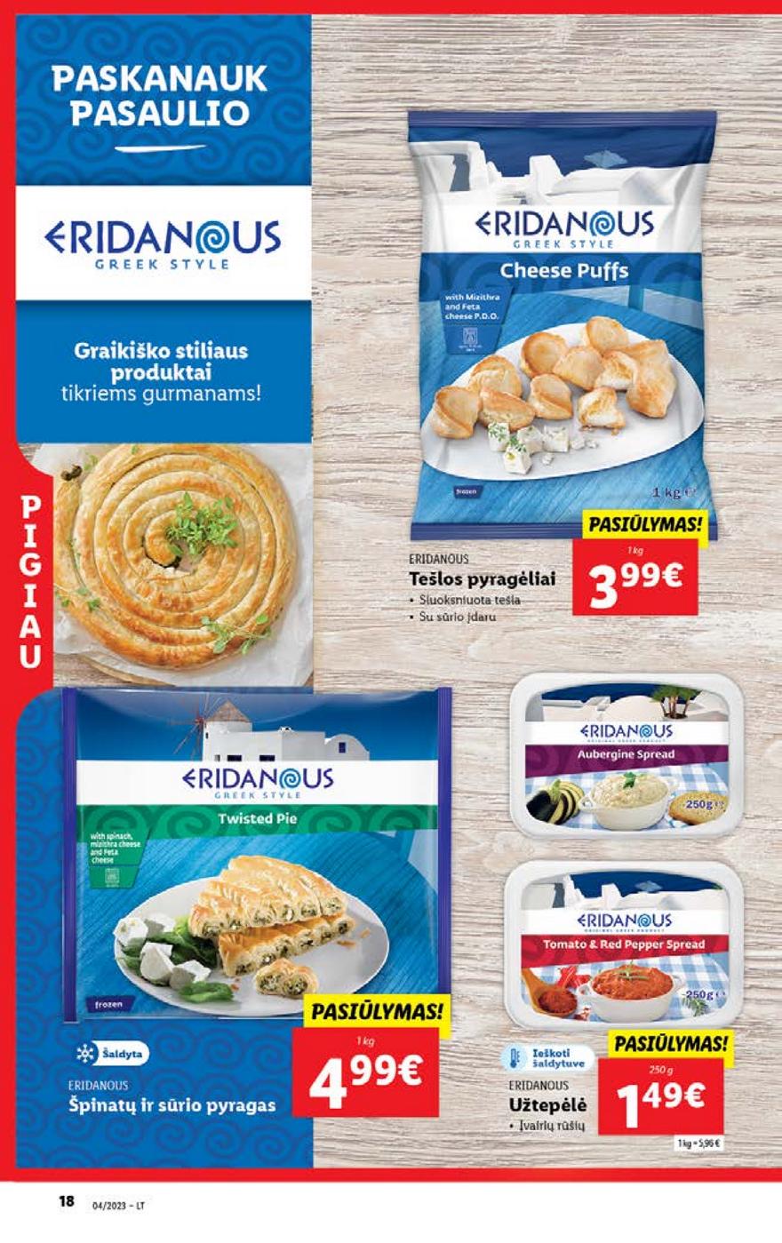 Lidl pasiūlymai akcijos nuo 
  2023-01-23 iki 
  2023-01-29 | Leidinukas.lt puslapis 18