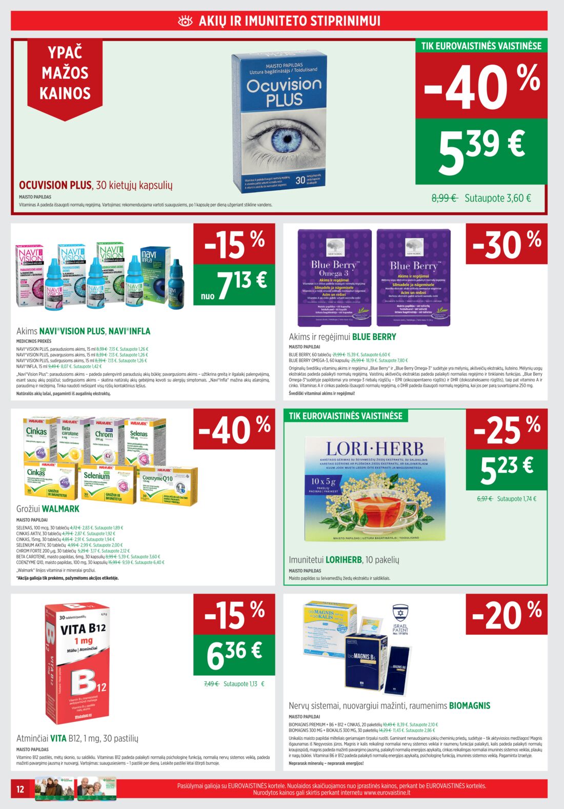 Euro vaistinė leidinys akcijos nuo 
  2019-10-01 iki 
  2019-10-31 | Leidinukas.lt puslapis 12