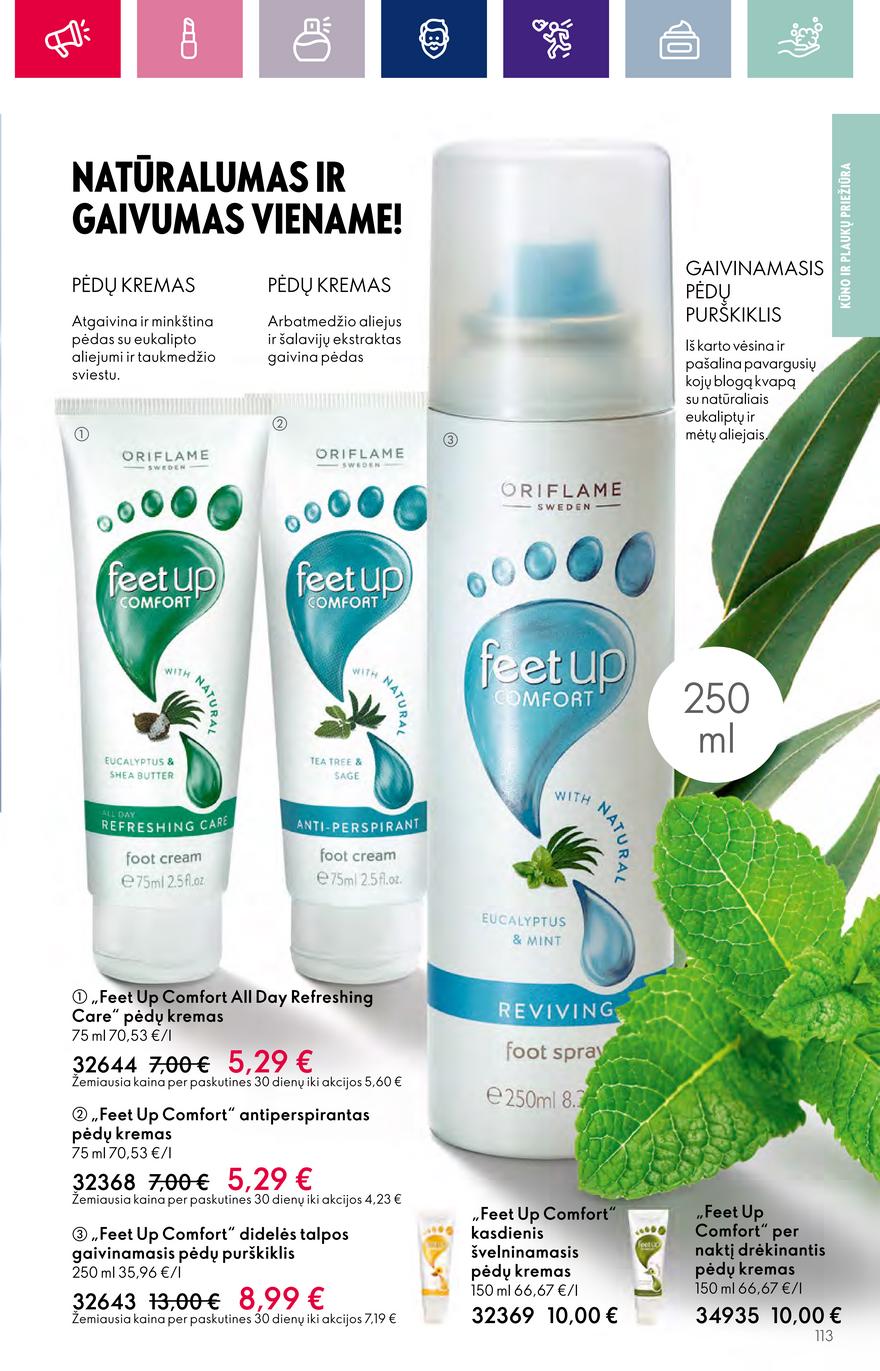 Oriflame katalogas akcijos nuo 
  2023-10-04 iki 
  2023-11-01 | Leidinukas.lt puslapis 113
