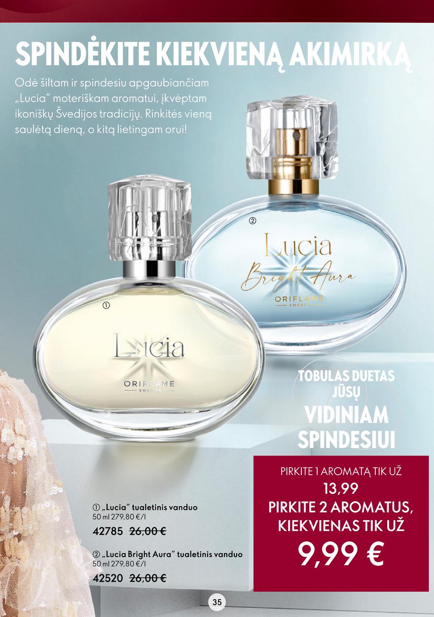 Oriflame katalogas akcijos nuo 
  2023-01-11 iki 
  2023-01-31 | Leidinukas.lt puslapis 35
