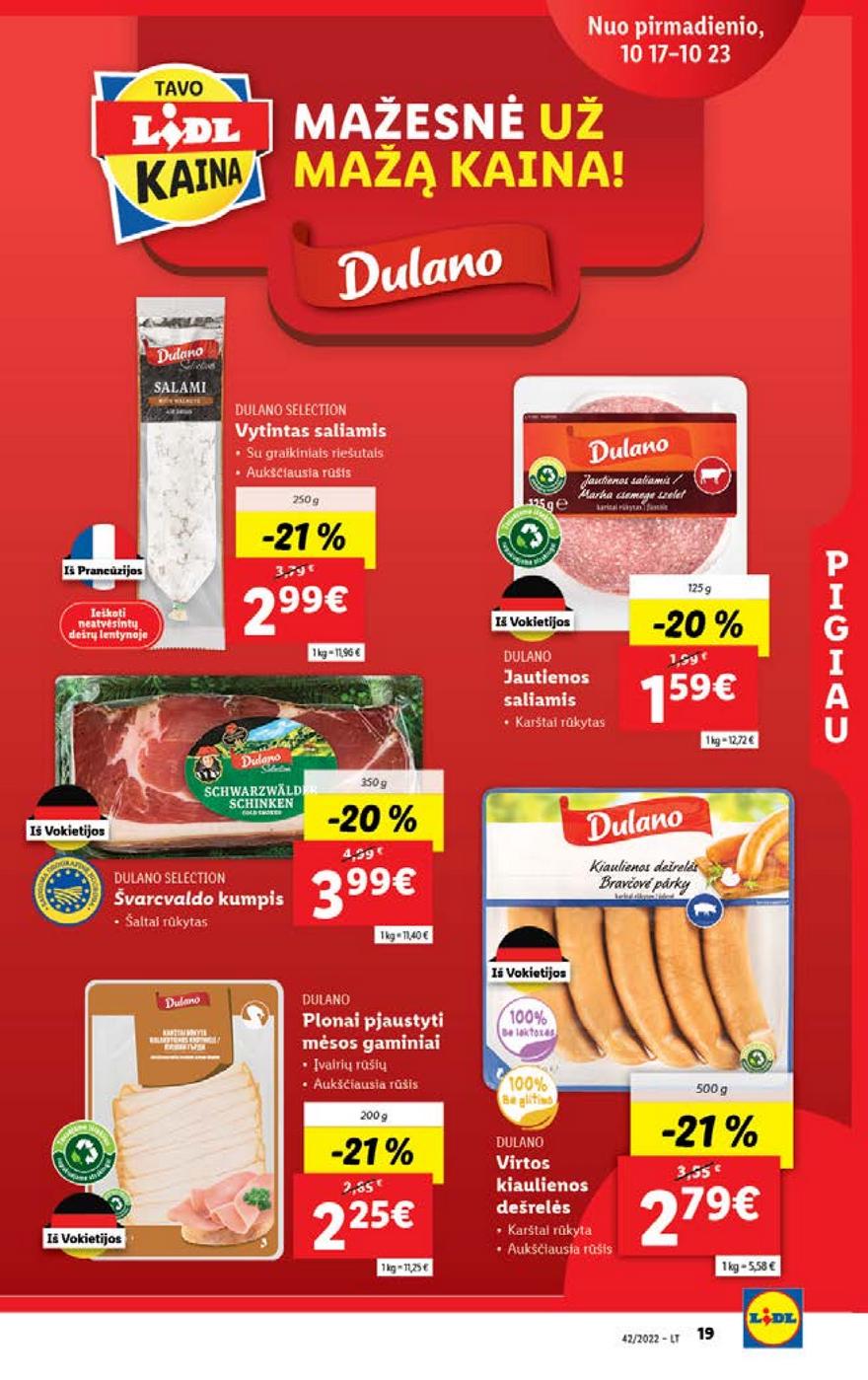 Ldil maisto leidinys akcijos nuo 
  2022-10-17 iki 
  2022-10-23 | Leidinukas.lt puslapis 19