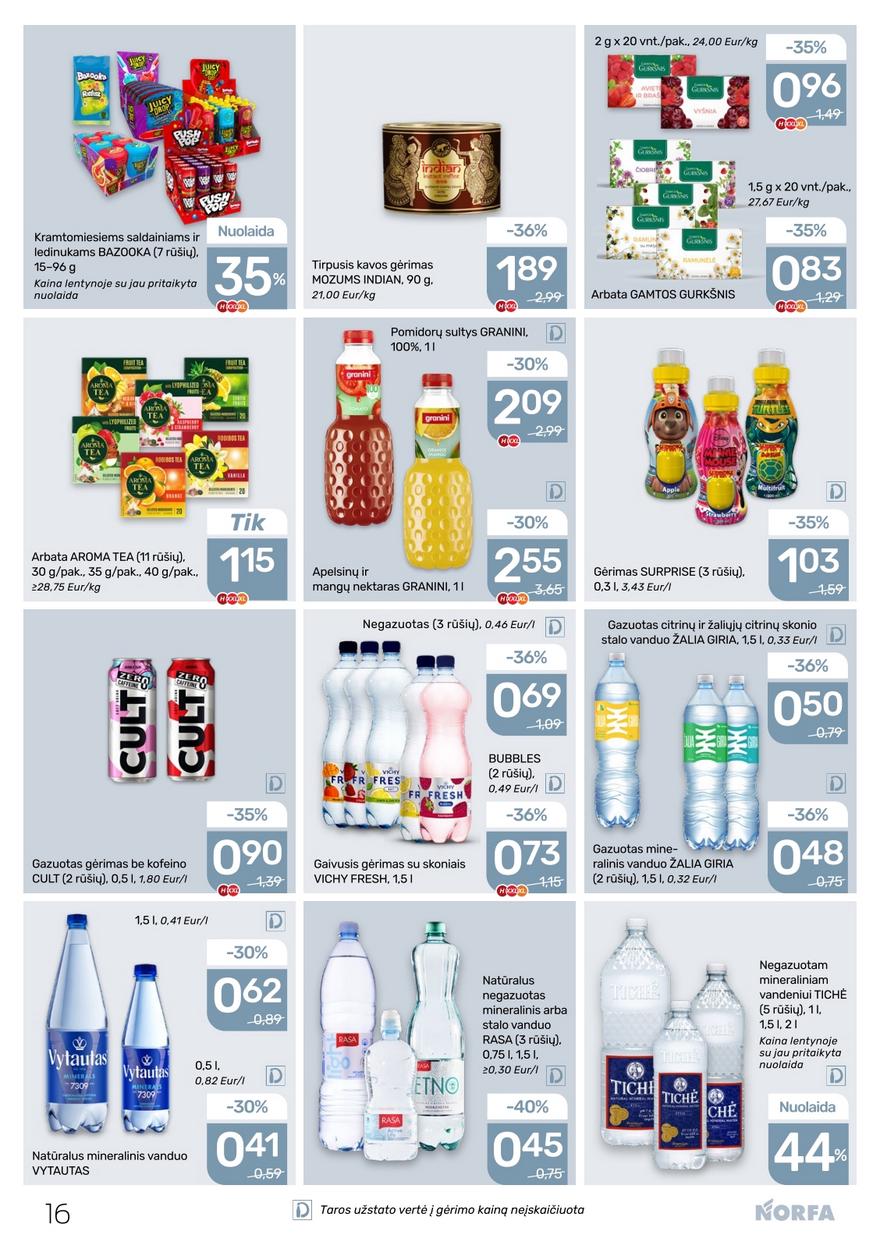 Norfos leidinys akcijos nuo 
  2026-01-08 iki 
  2026-01-21 | Leidinukas.lt puslapis 16
