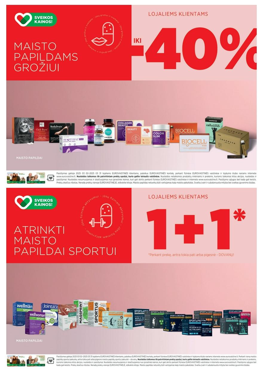 Euro vaistinė katalogas akcijos nuo 
  2025-03-01 iki 
  2025-03-31 | Leidinukas.lt puslapis 5