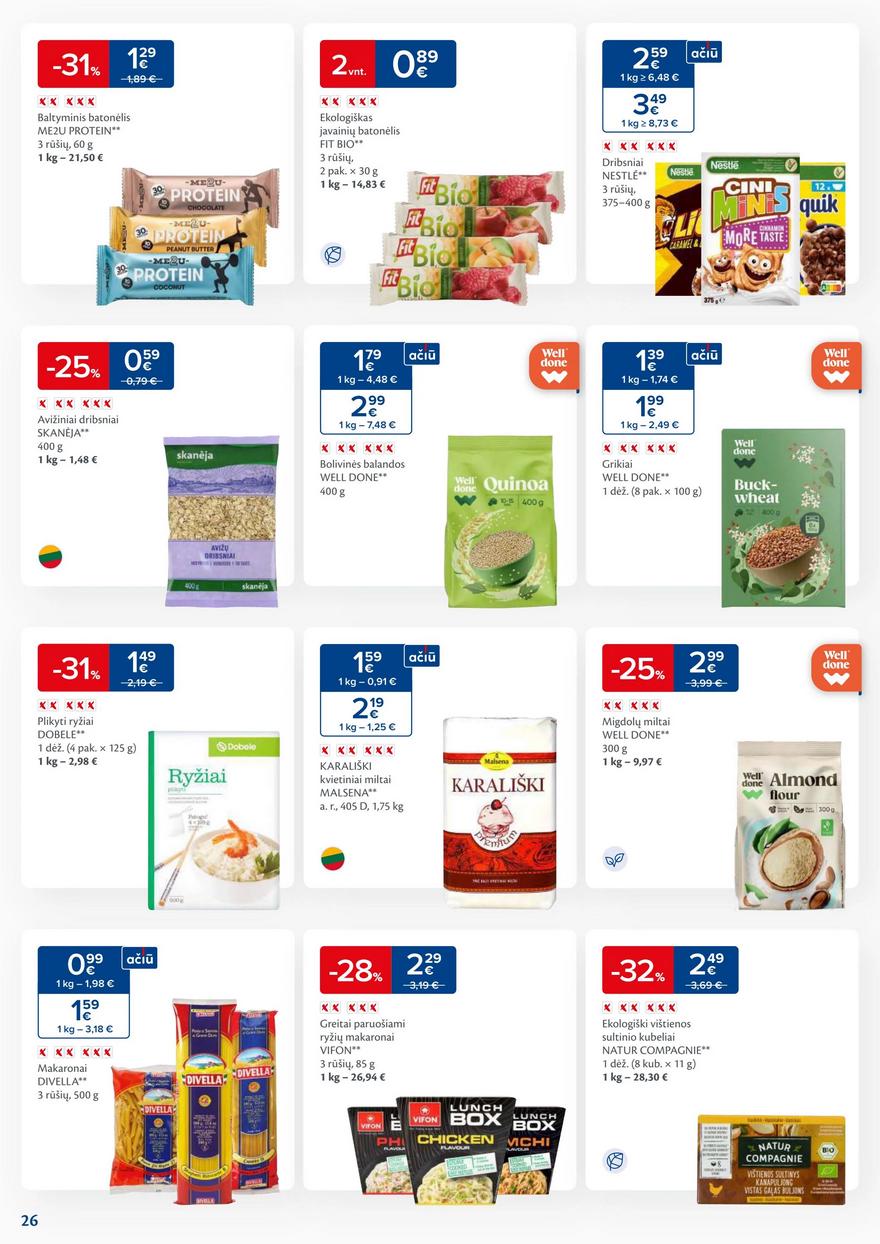 Maxima leidinys akcijos nuo 
  2024-06-25 iki 
  2024-07-01 | Leidinukas.lt puslapis 26