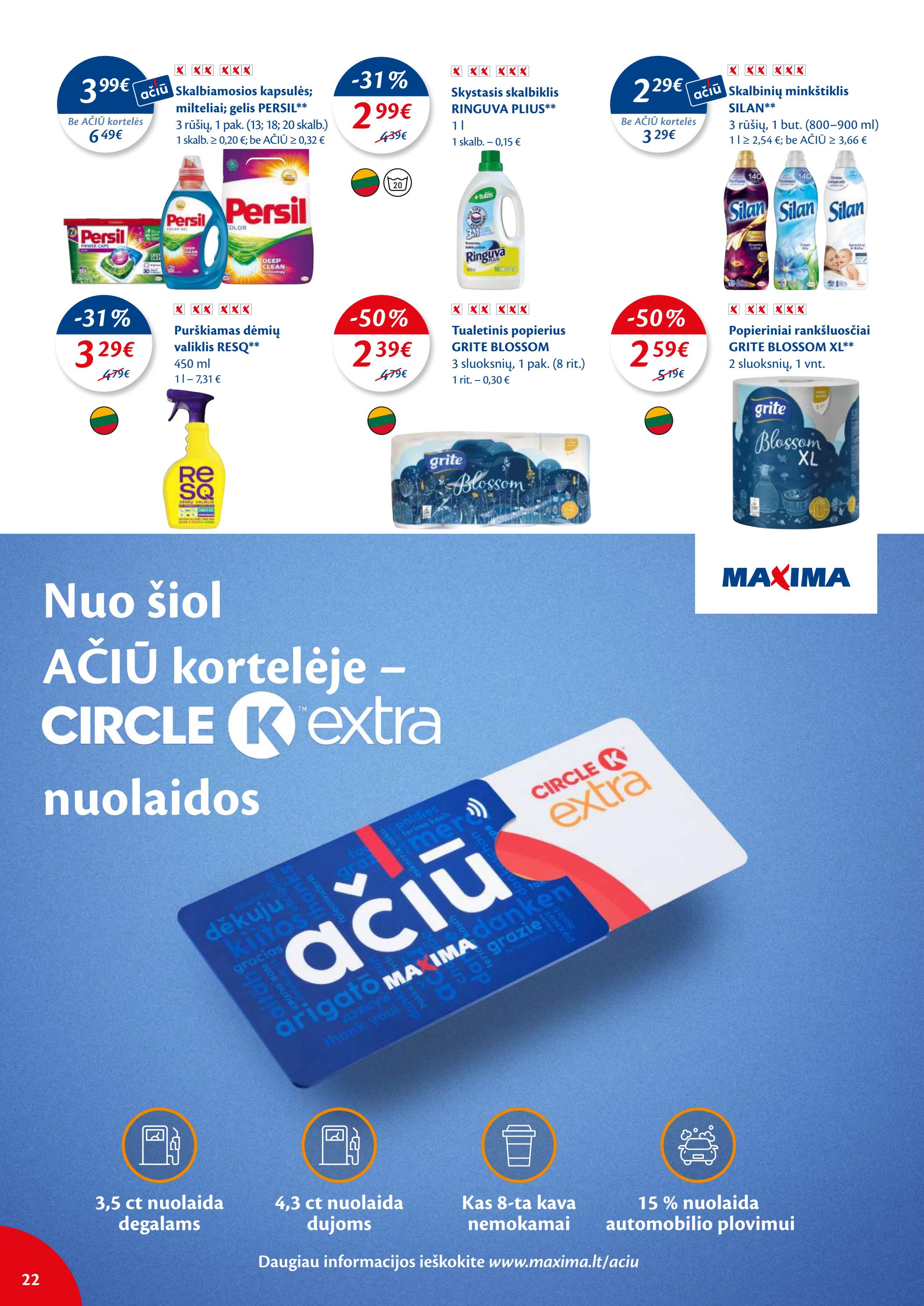 Maxima kaininis leidinys akcijos nuo 
  2023-01-24 iki 
  2023-01-30 | Leidinukas.lt puslapis 22