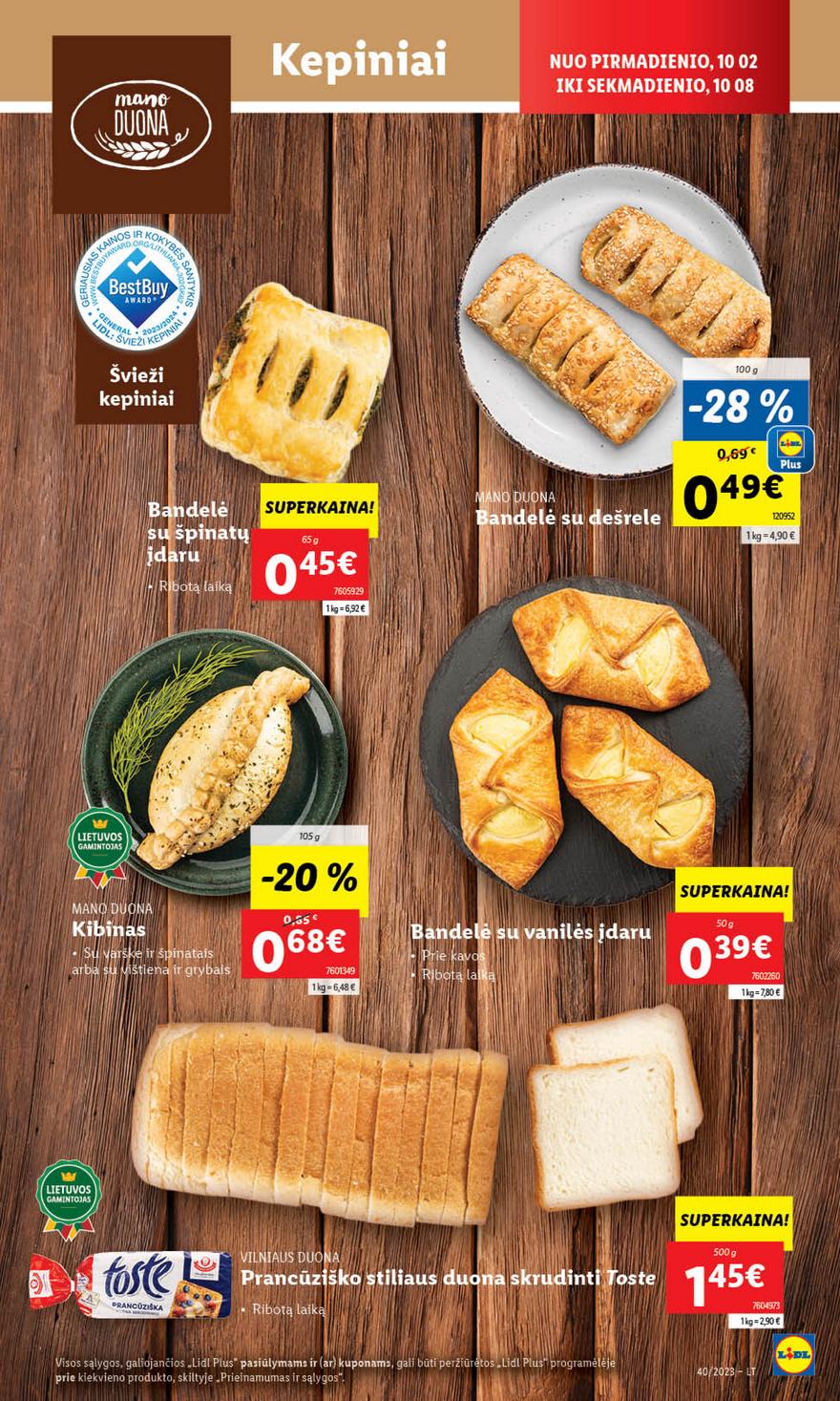 Lidl pasiūlymai akcijos nuo 
  2023-10-02 iki 
  2023-10-08 | Leidinukas.lt puslapis 14
