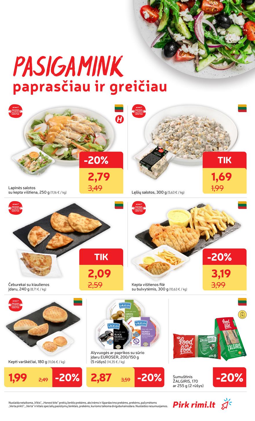 Rimi savaitinis leidinys 30 akcijos nuo
2025-07-22 iki
2025-07-28 | Leidinukas.lt puslapis 11