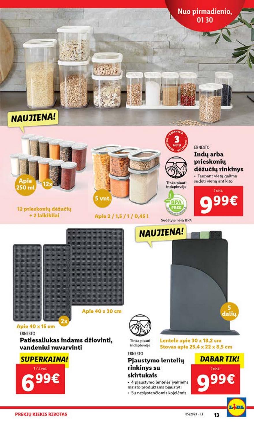 Ldil ne maisto leidinys akcijos nuo 
  2023-01-30 iki 
  2023-02-05 | Leidinukas.lt puslapis 13