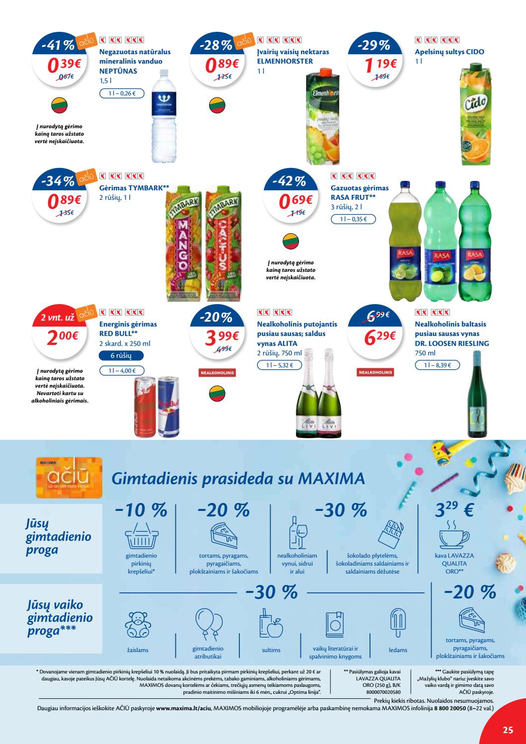 Maxima kaininis leidinys akcijos nuo 
  2021-06-22 iki 
  2021-06-28 | Leidinukas.lt puslapis 25