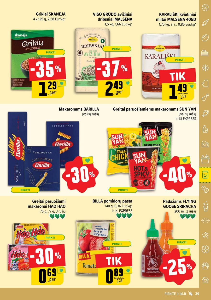 Iki leidinys 24 akcijos nuo 
  2025-06-09 iki 
  2025-06-15 | Leidinukas.lt puslapis 39