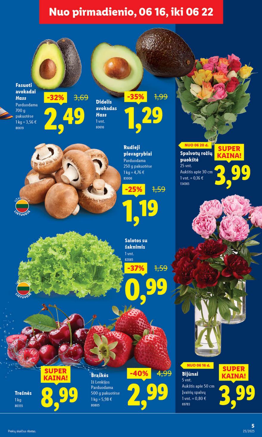 Lidl leidinys naujas akcijos nuo 
  2025-06-16 iki 
  2025-06-22 | Leidinukas.lt puslapis 5