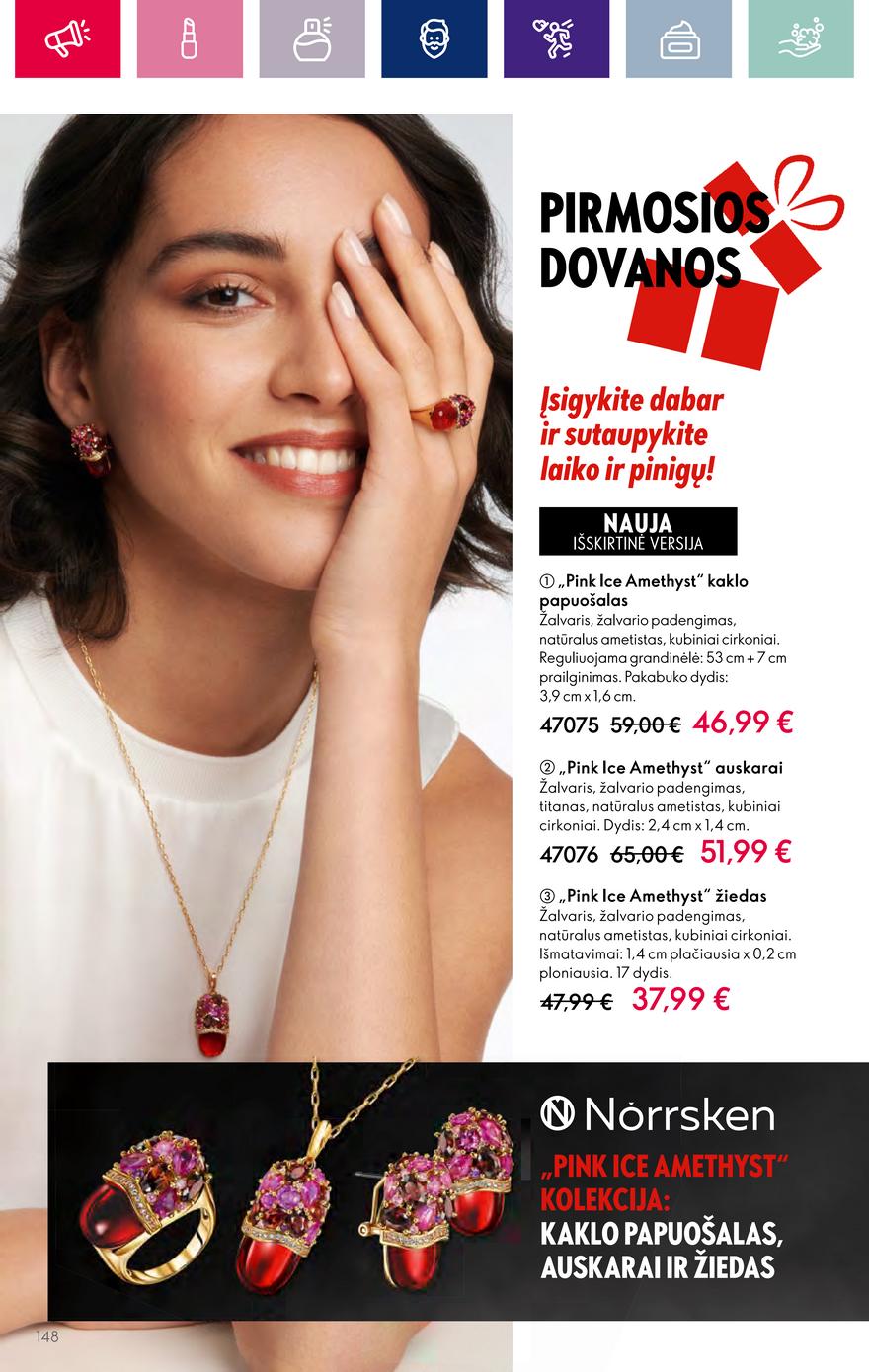 Oriflame katalogas akcijos nuo 
  2023-10-25 iki 
  2023-11-07 | Leidinukas.lt puslapis 148