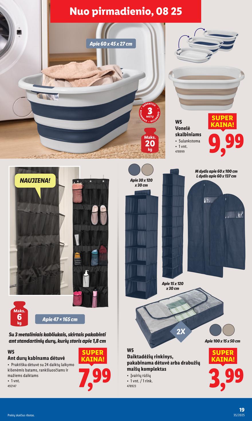 Lidl ne maisto leidinys akcijos nuo 
  2025-08-25 iki 
  2025-08-31 | Leidinukas.lt puslapis 19