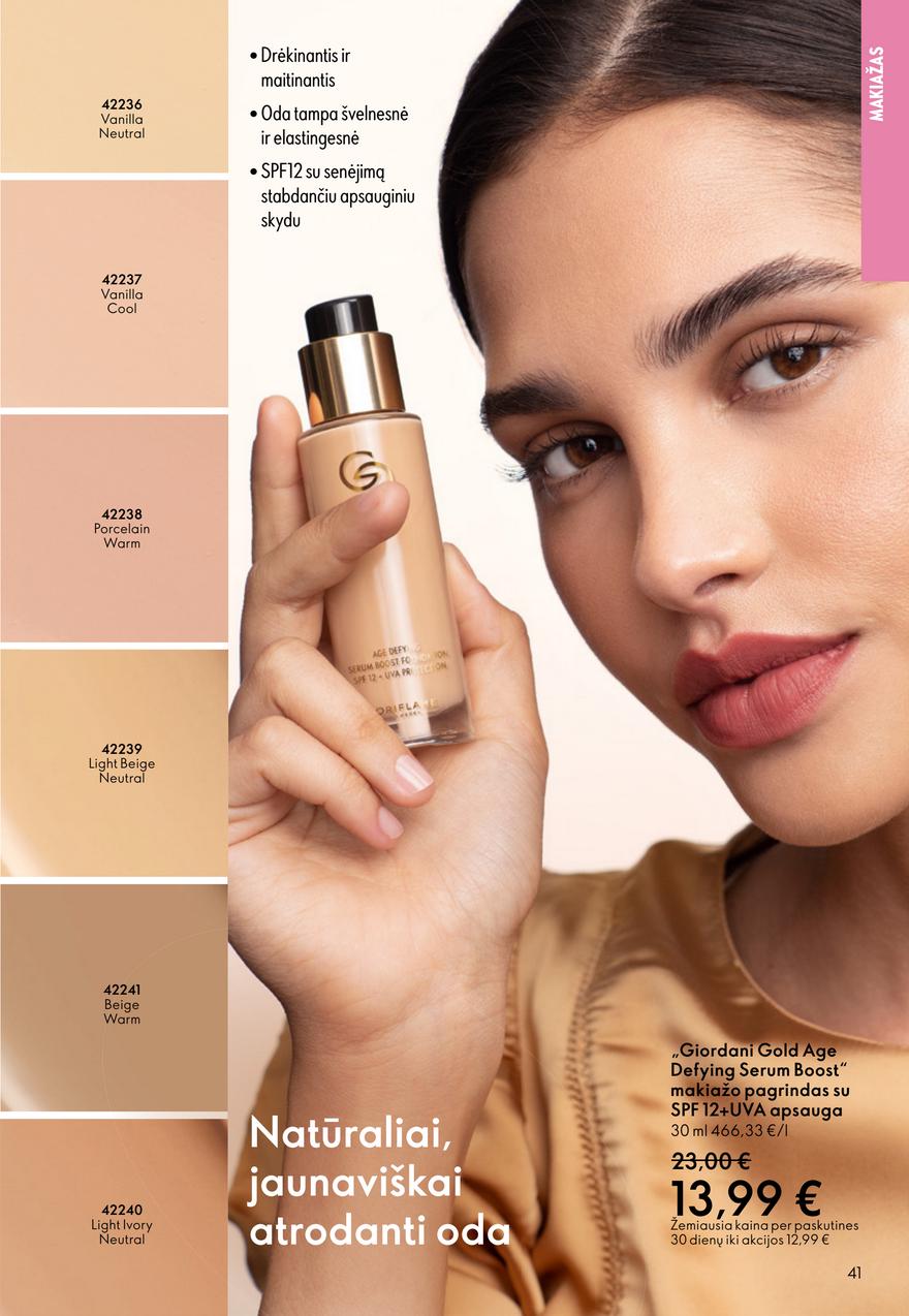 Oriflame katalogas akcijos nuo 
  2025-10-29 iki 
  2025-11-18 | Leidinukas.lt puslapis 41