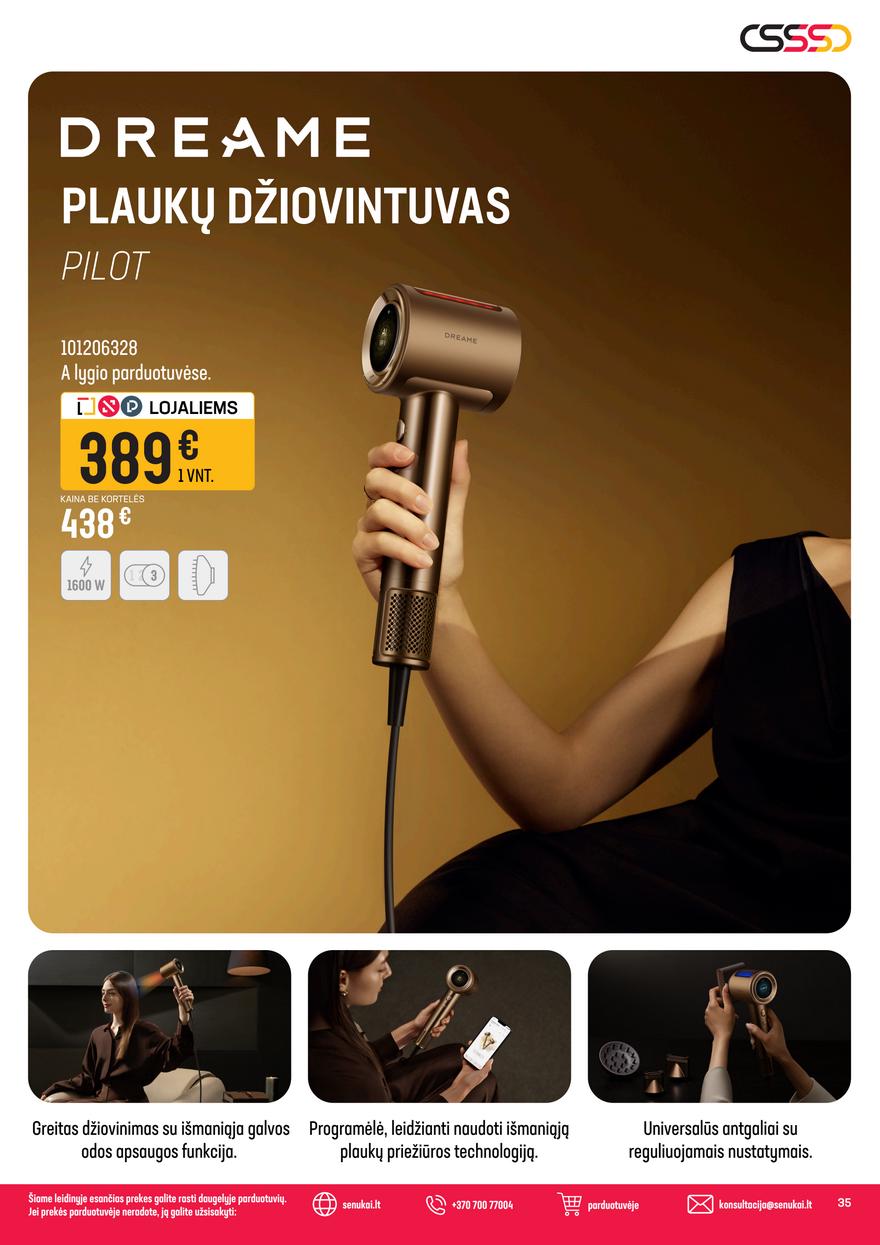 Senukai leidinys akcijos nuo 
  2026-04-08 iki 
  2026-05-04 | Leidinukas.lt puslapis 35