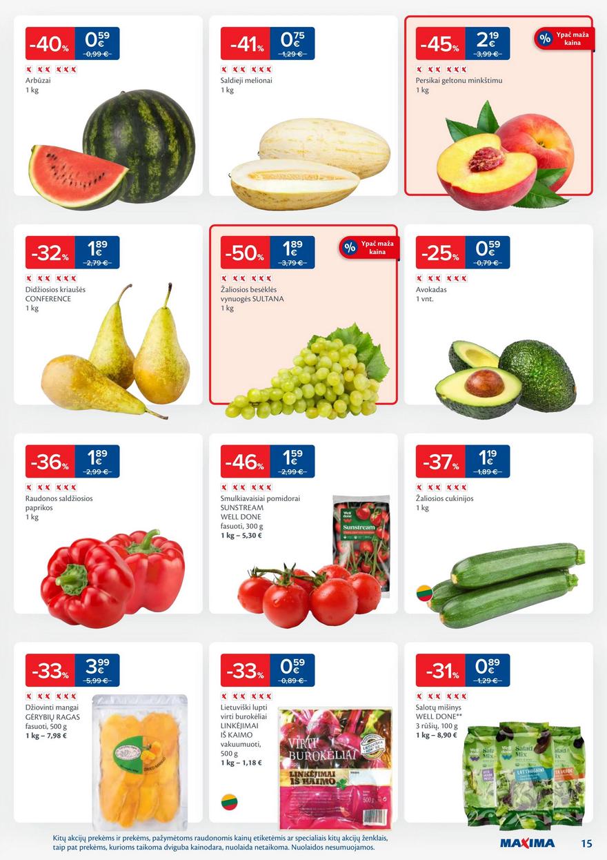 Maxima leidinys akcijos nuo
2025-09-09 iki
2025-09-15 | Leidinukas.lt puslapis 15