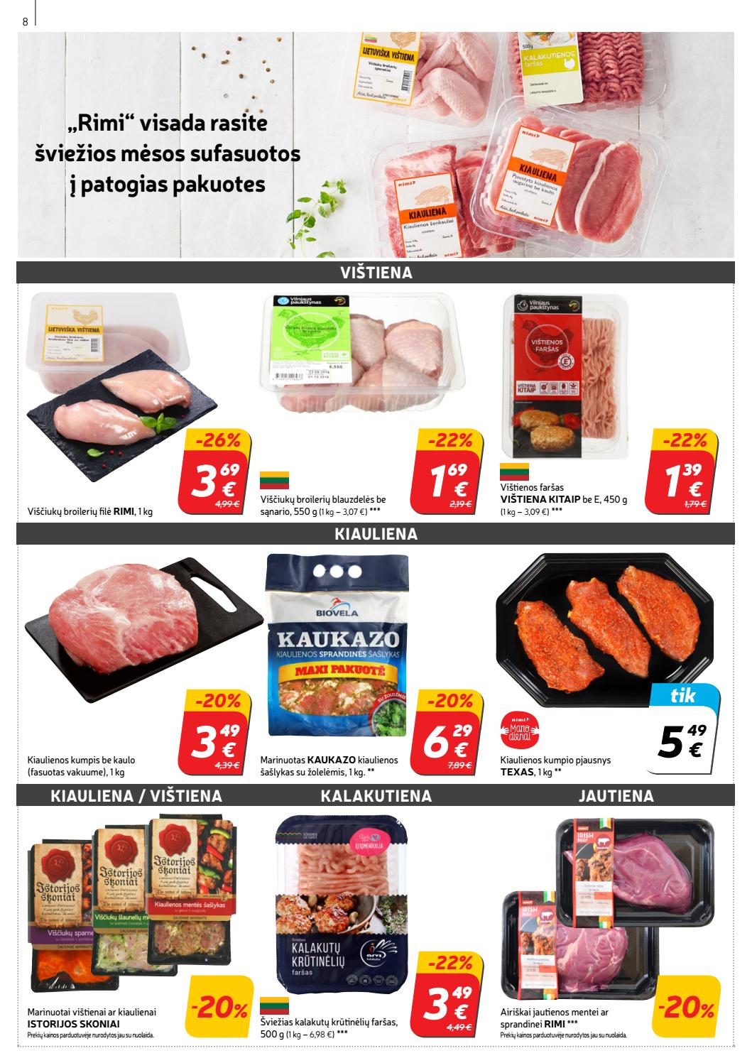 Rimi savaitinis leidinys akcijos nuo 
  2019-06-04 iki 
  2019-06-10 | Leidinukas.lt puslapis 8