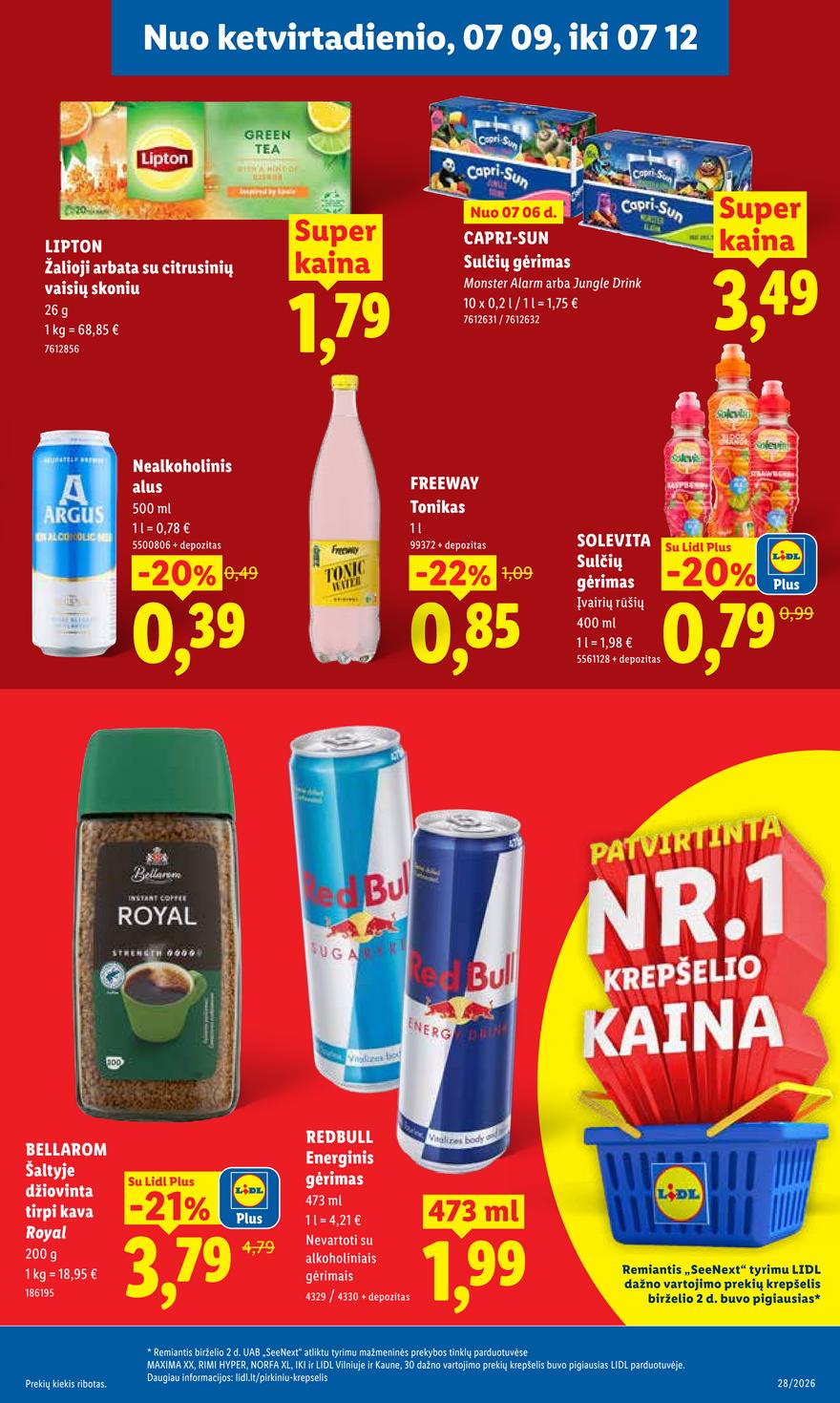 Lidl leidinys akcijos nuo 
  2026-07-06 iki 
  2026-07-12 | Leidinukas.lt puslapis 31