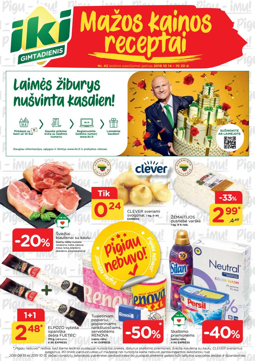 Iki savaitinis leidinys akcijos nuo 
  2019-10-14 iki 
  2019-10-20 | Leidinukas.lt puslapis 1