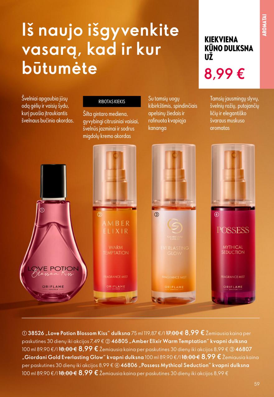 Oriflame katalogas akcijos nuo 
  2025-11-19 iki 
  2025-12-09 | Leidinukas.lt puslapis 59