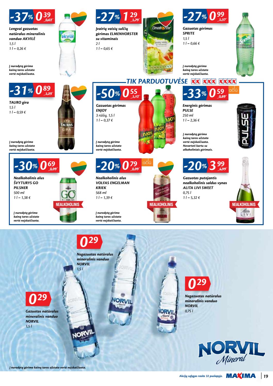 Maxima kaininis leidinys akcijos nuo 
  2020-08-25 iki 
  2020-08-31 | Leidinukas.lt puslapis 19