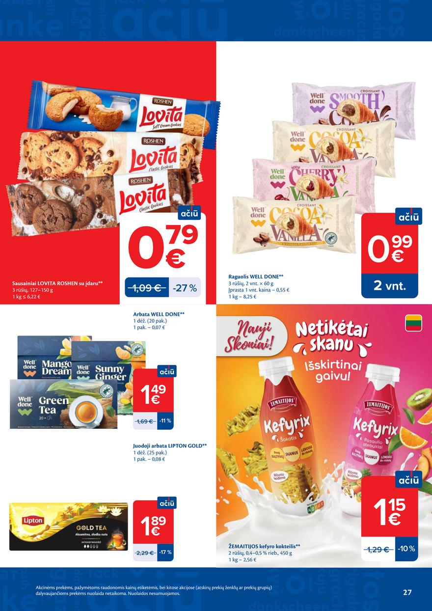 Maxima leidinys akcijos nuo 
  2026-06-30 iki 
  2026-07-06 | Leidinukas.lt puslapis 27