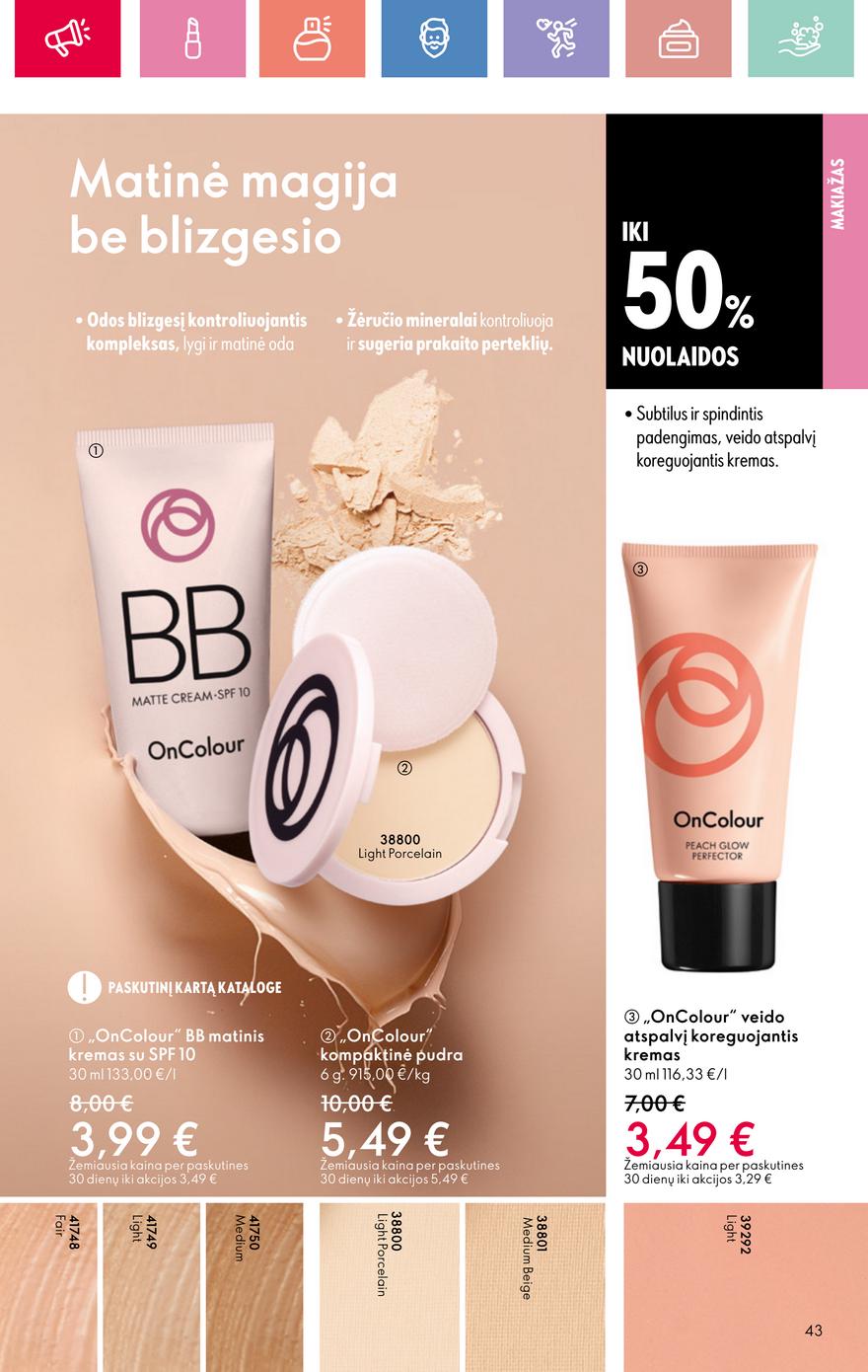 Oriflame katalogas akcijos nuo 
  2025-07-13 iki 
  2025-08-02 | Leidinukas.lt puslapis 43