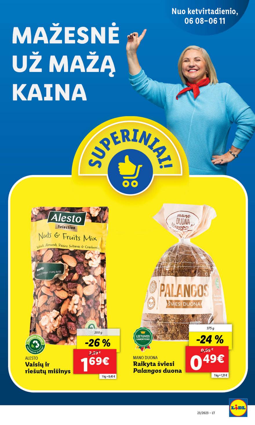 Lidl pasiūlymai akcijos nuo 
  2023-06-05 iki 
  2023-06-11 | Leidinukas.lt puslapis 52
