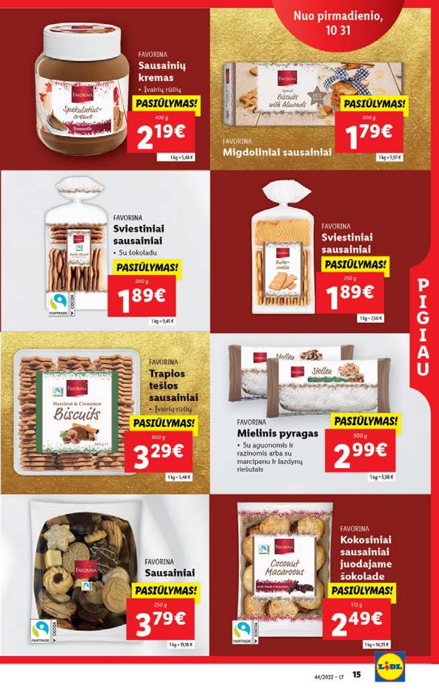 Ldil maisto leidinys akcijos nuo 
  2022-10-31 iki 
  2022-11-06 | Leidinukas.lt puslapis 15