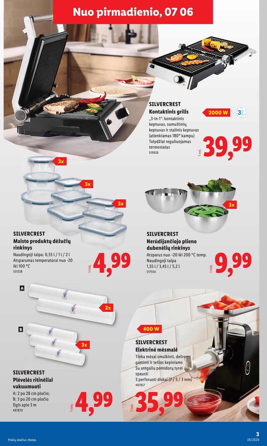 Lidl leidinys akcijos nuo 
  2026-07-06 iki 
  2026-07-12 | Leidinukas.lt puslapis 3