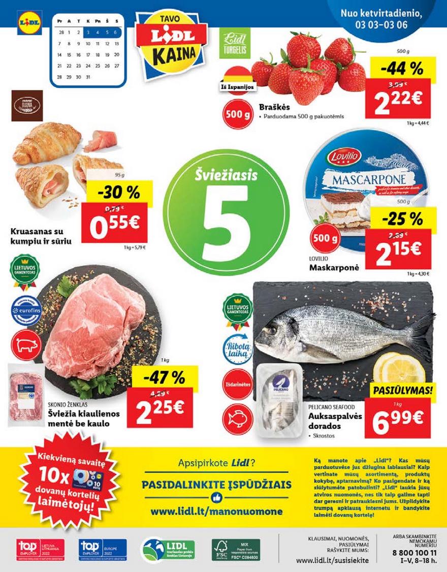 Ldil maisto leidinys akcijos nuo 
  2022-02-28 iki 
  2022-03-06 | Leidinukas.lt puslapis 40