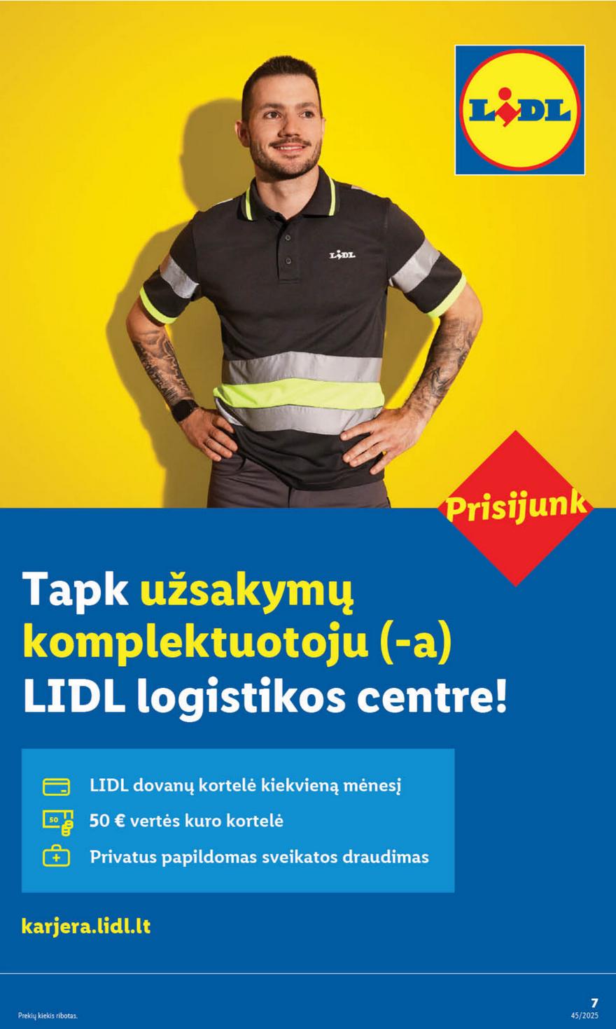 Lidl leidinys akcijos nuo 
  2025-11-03 iki 
  2025-11-09 | Leidinukas.lt puslapis 7