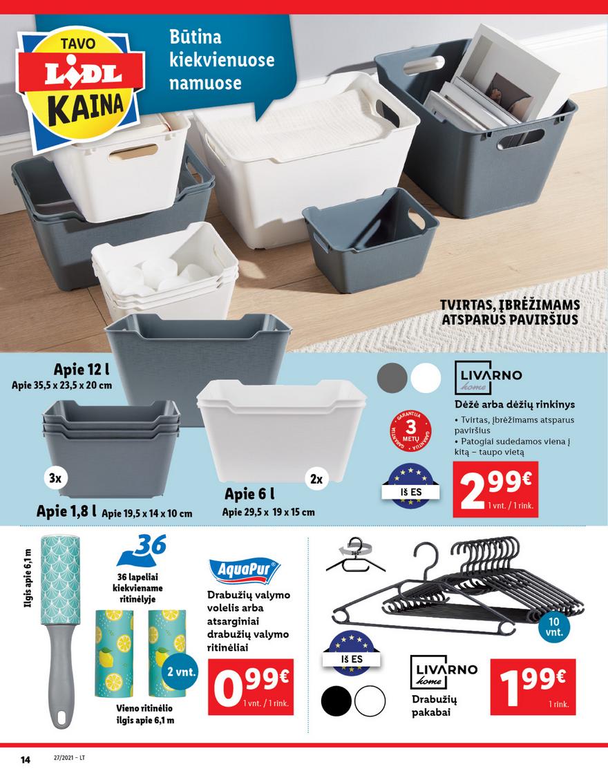 Ldil ne maisto leidinys akcijos nuo 
  2021-07-05 iki 
  2021-07-11 | Leidinukas.lt puslapis 14