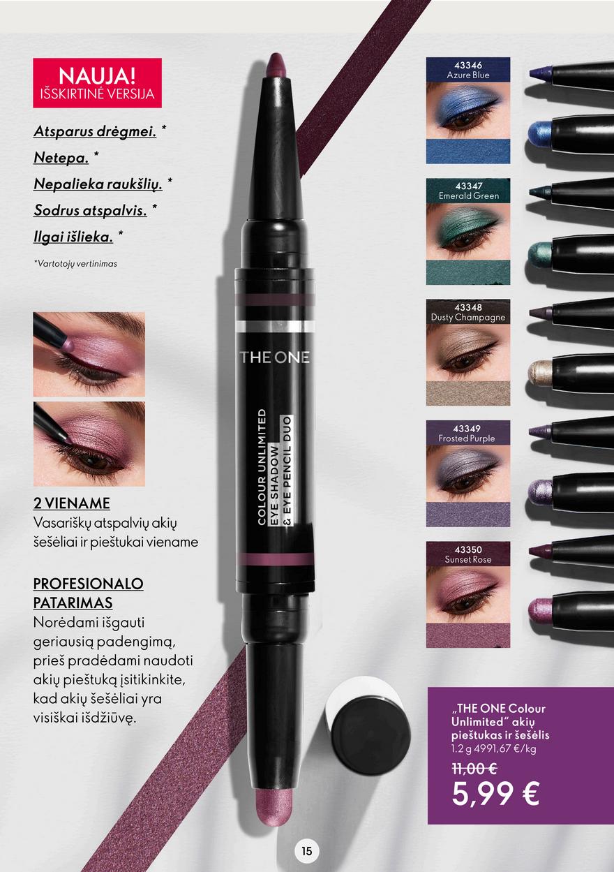 Oriflame katalogas akcijos nuo 
  2022-06-08 iki 
  2022-06-28 | Leidinukas.lt puslapis 15