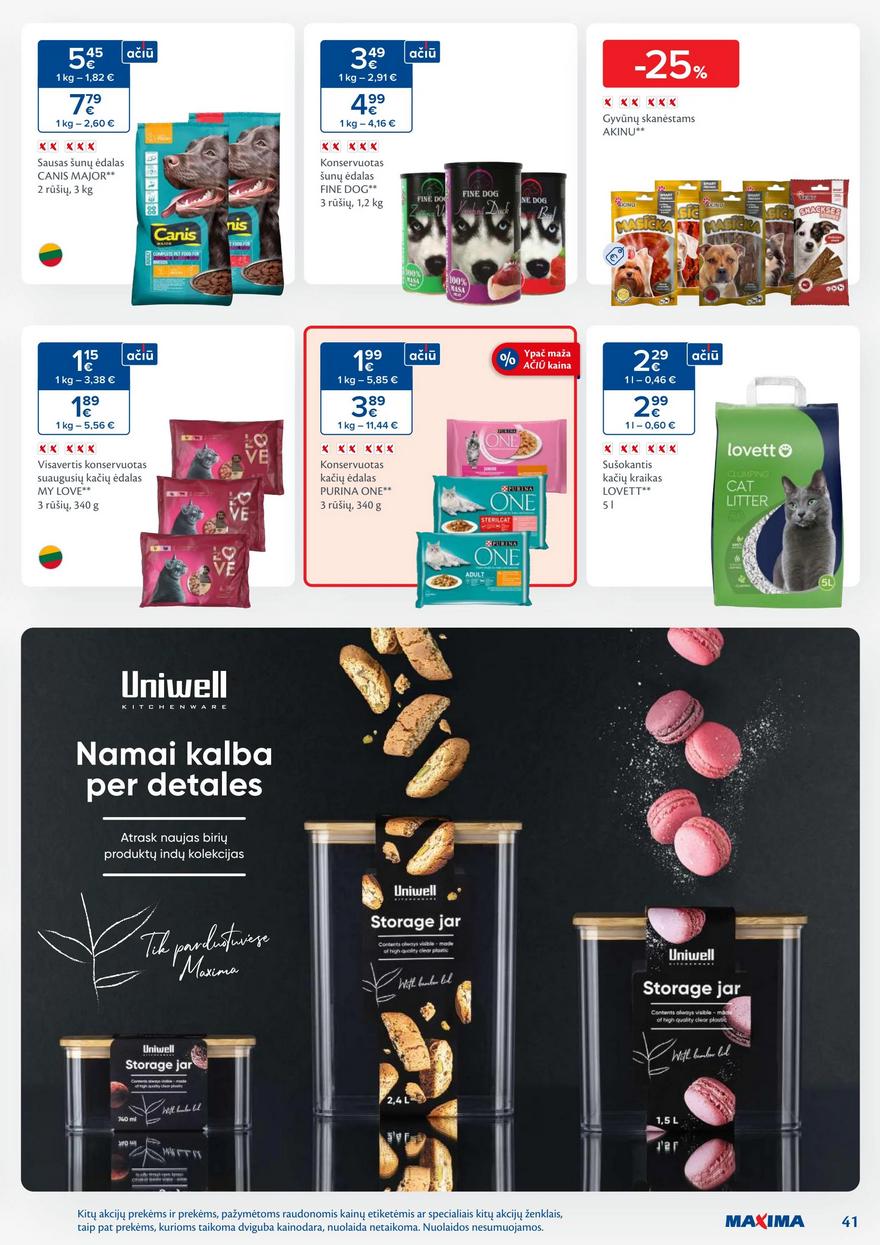 Maxima leidinukas akcijos nuo 
  2025-08-05 iki 
  2025-08-11 | Leidinukas.lt puslapis 41
