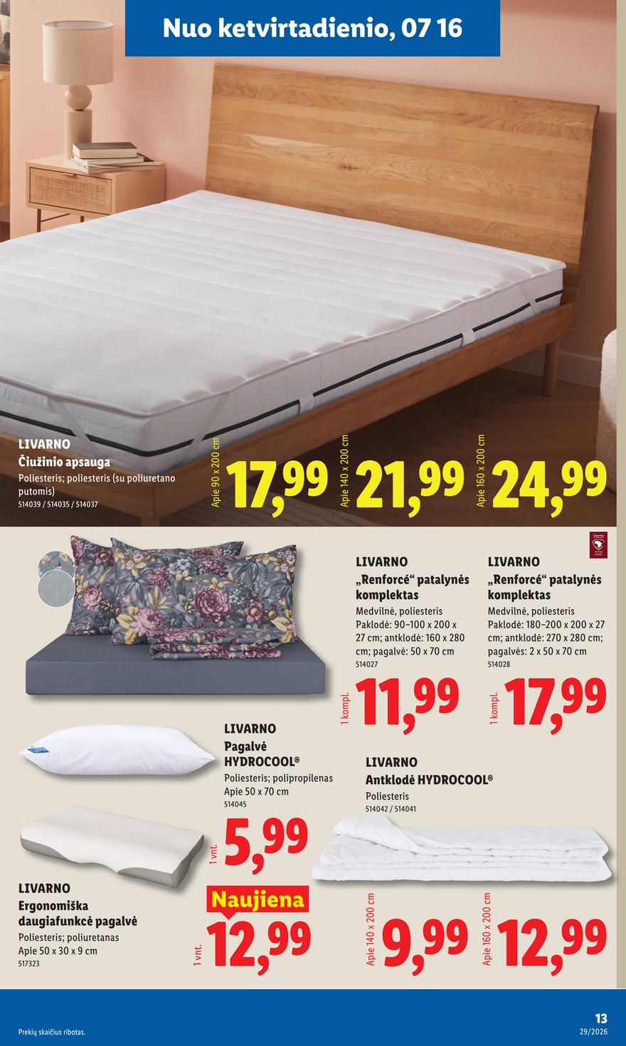 Lidl leidinys akcijos nuo 
  2026-07-13 iki 
  2026-07-19 | Leidinukas.lt puslapis 13