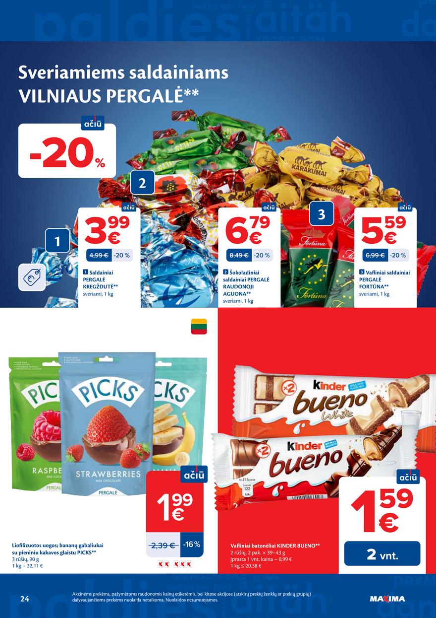 Maxima leidinukas akcijos nuo 
  2026-07-07 iki 
  2026-07-13 | Leidinukas.lt puslapis 24