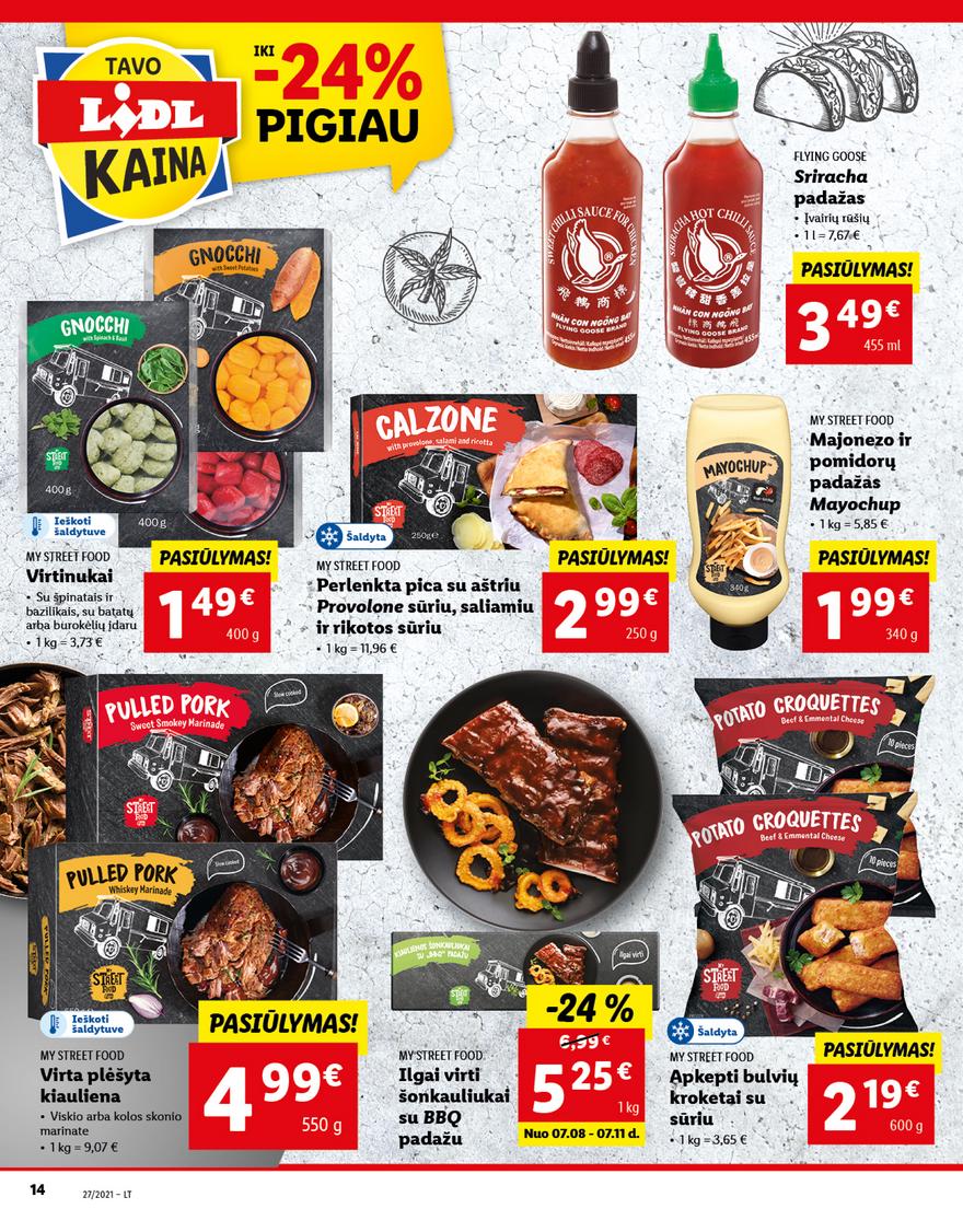 Lidl maisto prekių pasiūlymai akcijos nuo 
  2021-07-05 iki 
  2021-07-11 | Leidinukas.lt puslapis 14