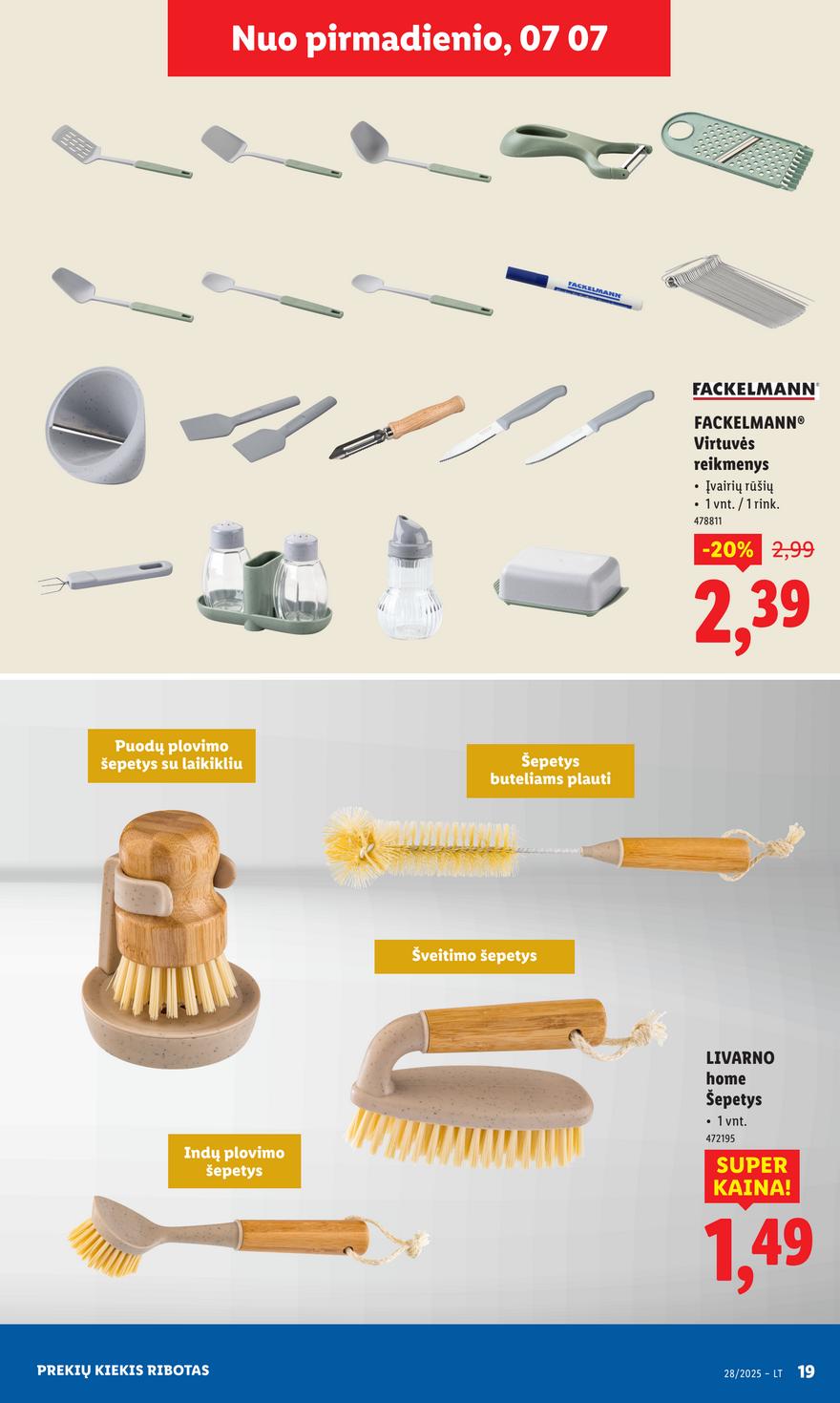 Lidl ne maisto leidinys akcijos nuo 
  2025-07-07 iki 
  2025-07-13 | Leidinukas.lt puslapis 19