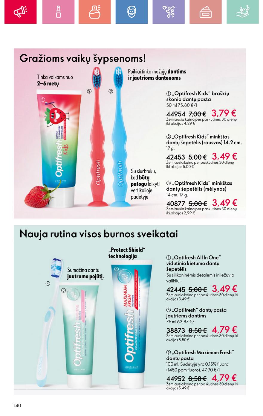 Oriflame katalogas akcijos nuo 
  2025-06-22 iki 
  2025-07-12 | Leidinukas.lt puslapis 140