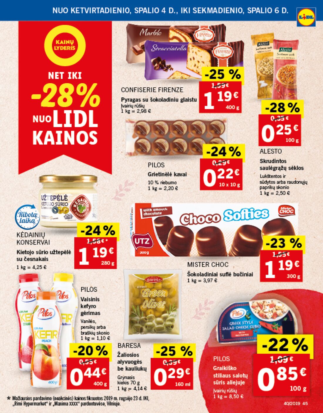 Lidl savaitinis leidinys akcijos nuo 
  2019-09-30 iki 
  2019-10-06 | Leidinukas.lt puslapis 45