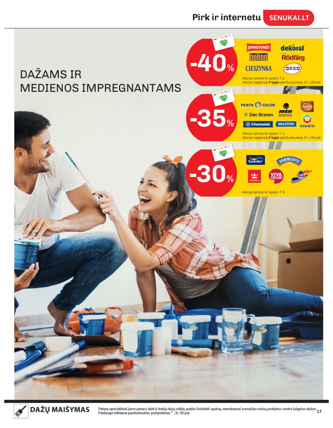 Senukai reklaminis leidinys akcijos nuo 
  2019-09-20 iki 
  2019-10-07 | Leidinukas.lt puslapis 17
