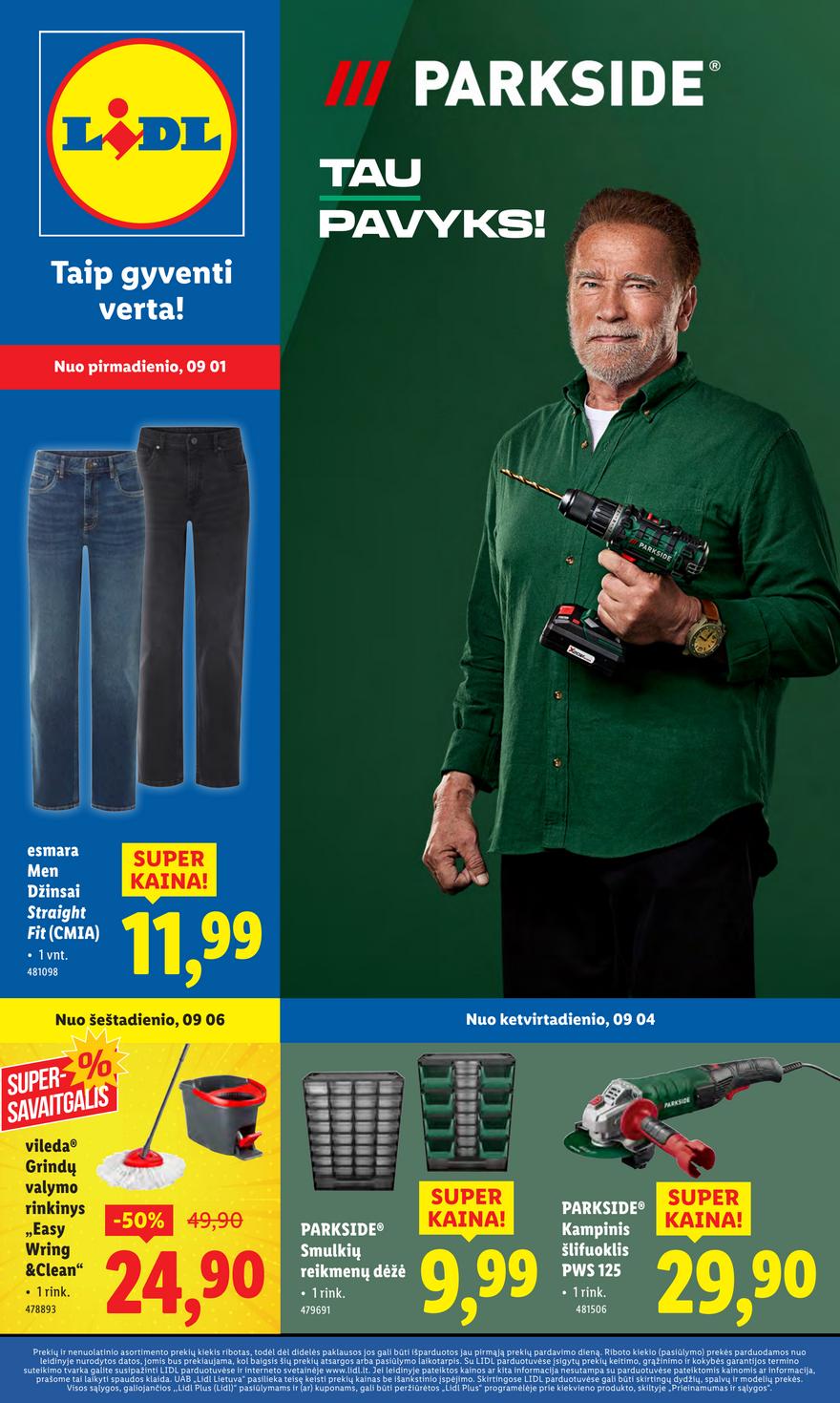 Lidl ne maisto leidinys akcijos nuo 
  2025-09-01 iki 
  2025-09-07 | Leidinukas.lt puslapis 1