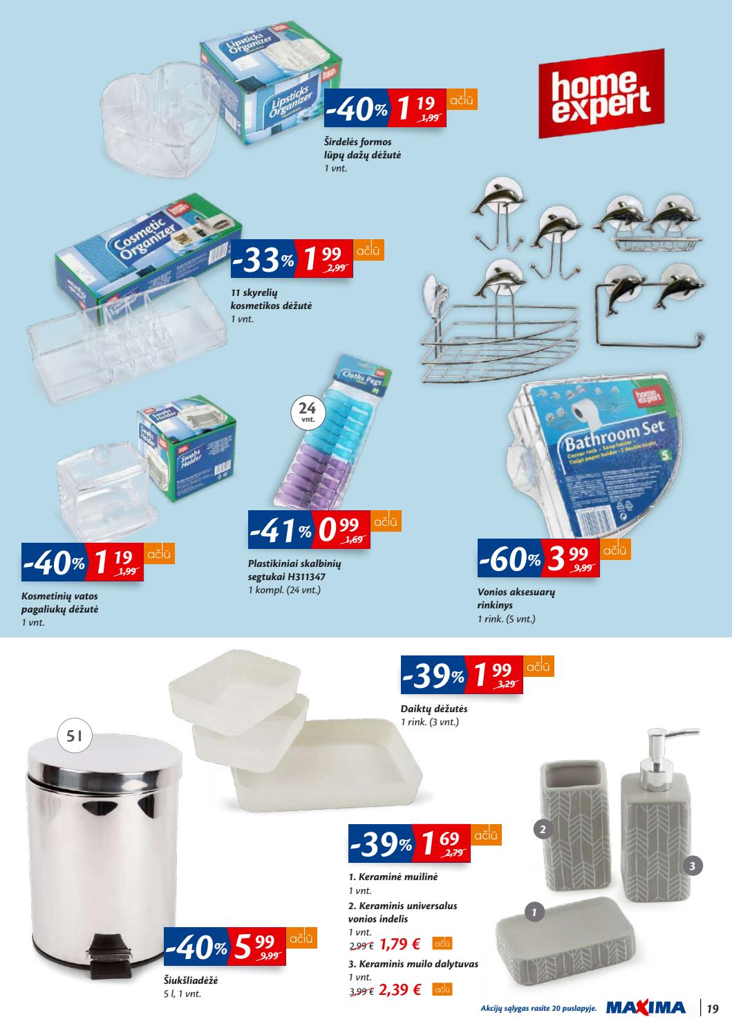Maxima kaininis leidinys akcijos nuo 
  2019-10-08 iki 
  2019-10-14 | Leidinukas.lt puslapis 19