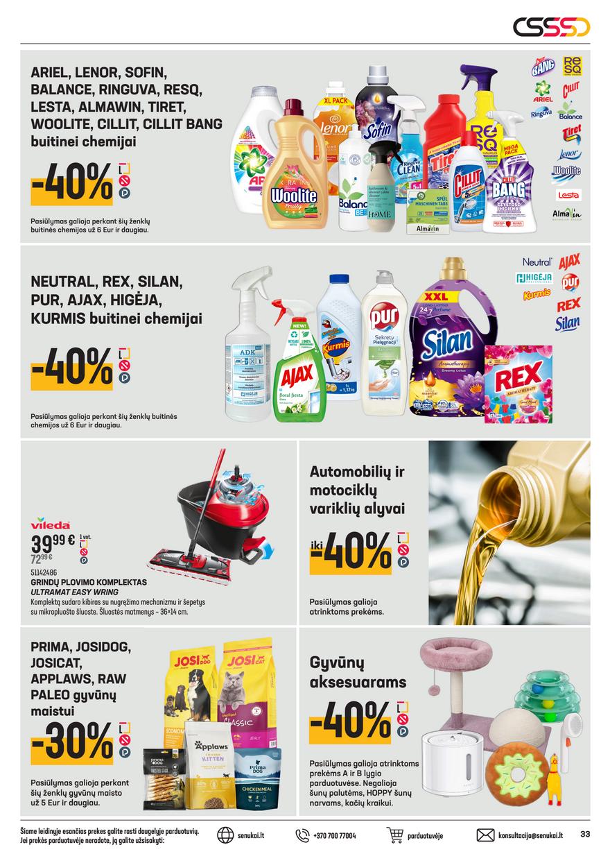 Senukai leidinys akcijos nuo 
  2025-06-18 iki 
  2025-07-14 | Leidinukas.lt puslapis 33