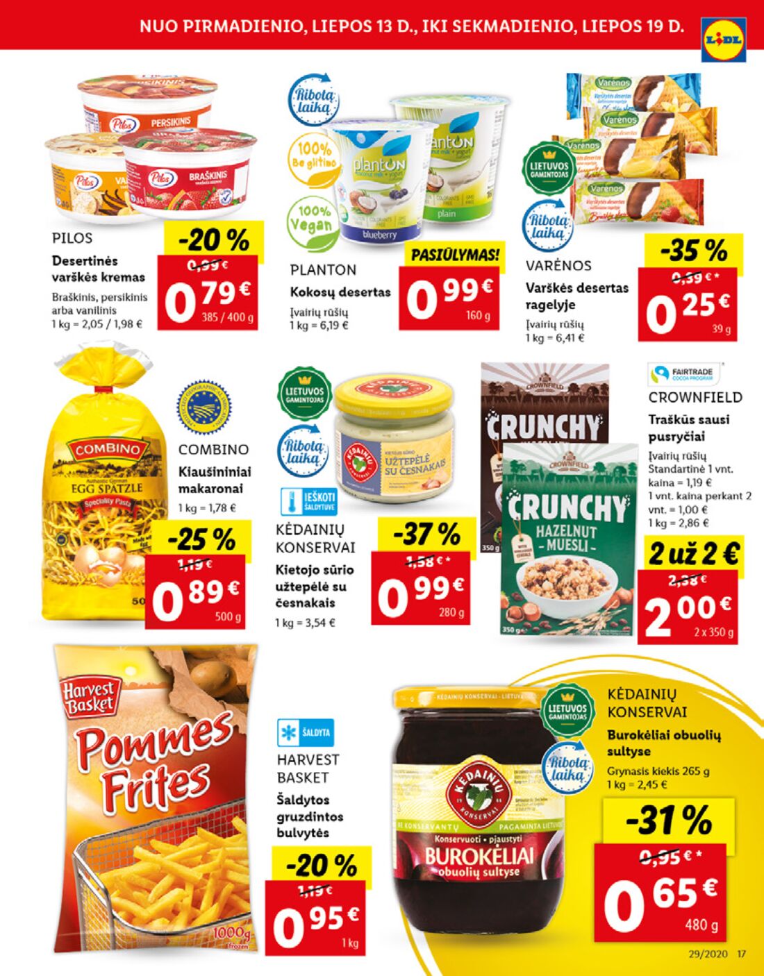 Lidl savaitinis leidinys akcijos nuo 
  2020-07-13 iki 
  2020-07-19 | Leidinukas.lt puslapis 17