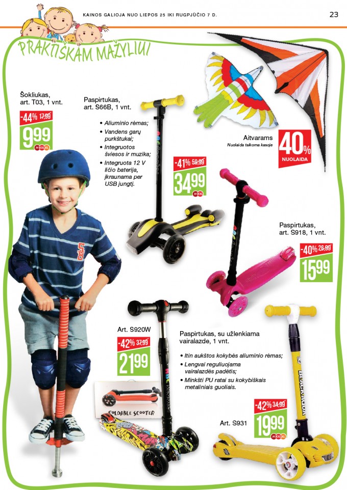 Norfa kaininis leidinys akcijos nuo 
  2019-07-25 iki 
  2019-08-07 | Leidinukas.lt puslapis 3